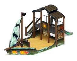 Детская игровая площадка Летучий Голландец Парусник ДИК 2.03.3.01-04 Н=1200, фото 1