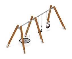 Качели (Лиственница темный) ИО 13.Р.05.01.01.01-Л.И1.01, фото 1