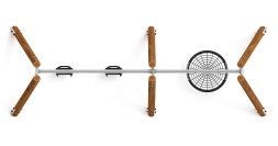 Качели (Лиственница темный) ИО 13.Р.05.01.01.01-Л.И1.01, фото 4