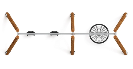 Качели (Лиственница темный) ИО 13.Р.05.01.01.01-Л.И1.01, фото 4