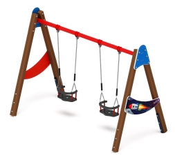 Качели двойные Д2 - ИО 12.Д.01.01.02-П - (Космопорт), фото 1