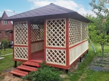 Прямоугольная беседка ШАТЕР Прямоугольная беседка ШАТЕР