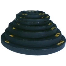 Набор олимпийских дисков для тренажеров powertec 255 LBS (116 кг) Набор олимпийских дисков для тренажеров powertec 255 LBS (116 кг)