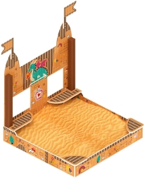 Песочница Королевство (Картонное) ИО 5.15.01-12, фото 4