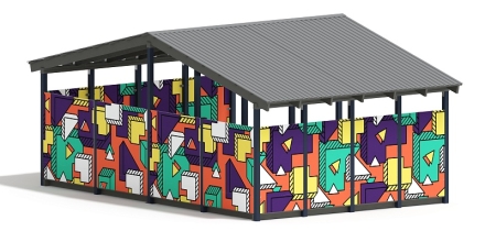 Теневой навес (Геометрия) - МФ 70.6.4-03, фото 4