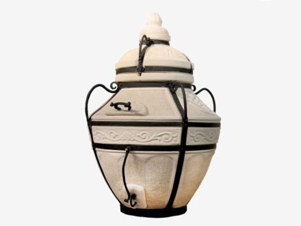 Тандыр керамический Аладдин с откидной крышкой, фото 1