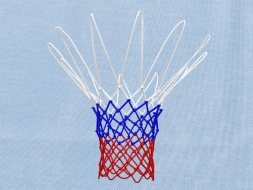 Сетка баскетбольная игровая, импорт, 3-цв., (4,0)  шт, фото 1