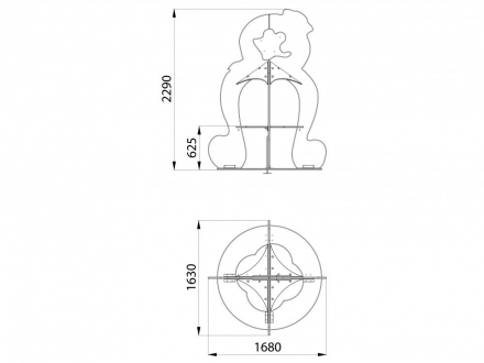 МФ 2.11 Столик Осьминог, фото 2
