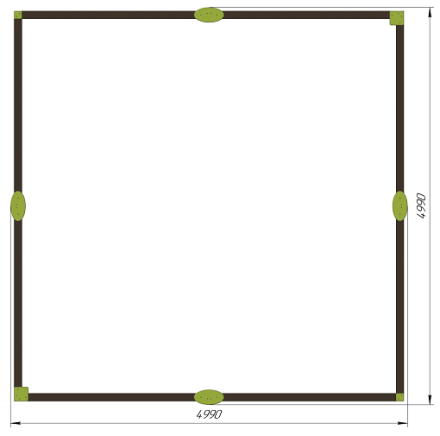 Песочница Стрекоза L ПСL-05 для детской площадки, фото 2