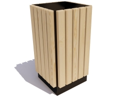 Урна уличная Вертикали, фото 1