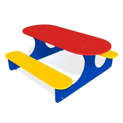 Детский столик Овальный ЗНСП 209 для игровой площадки