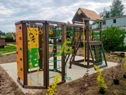 Детская площадка IgraGrad Панда Фани Gride с WorkOut, фото 5