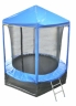 Изображение товара Батут OPTIFIT Like Blue 8ft 2,44 м с синей крышей