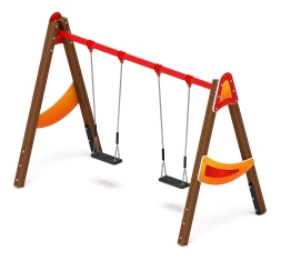 Качели двойные Д2 - ИО 12.Д.03.03.01-П - (Счастливое детство), фото 2