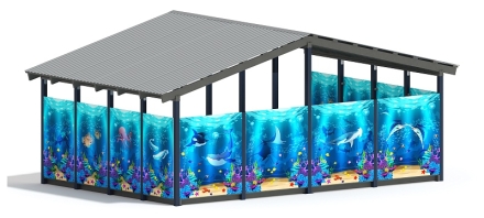 Теневой навес (Морской) - МФ 70.6.4-04, фото 3