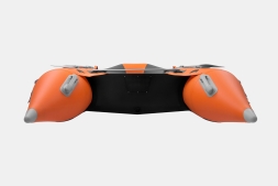 Gladiator B 370 AL LIGHT Оранжево-темносерый моторная лодка ПВХ Алюминиевый пайол, фото 6