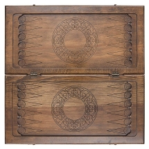 Нарды резные "Зодиак Козерог", Ustyan