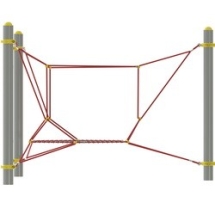 ​Канатная часть для конструкции "Ваза".