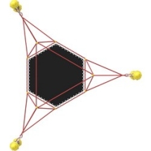 ​Канатная часть для конструкции "Ваза".