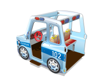 Игровой макет Машина Полиции ИМ246 для детских площадок