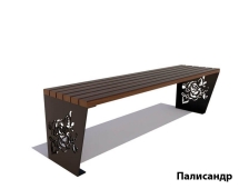 Банкетка Роза, Лиственница 1,5 м Банкетка Роза, Лиственница 1,5 м