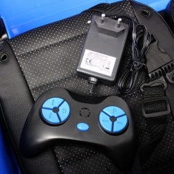 Электромобиль Jeep Wrangler S606 4WD синий, фото 18