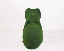 Топиари Бегемот в воде, h=140 см - газон Есо Топиари Бегемот в воде, h=140 см - газон Есо