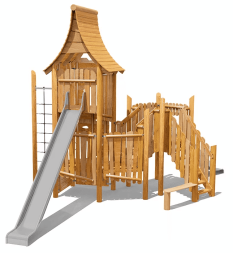 Игровой комплекс Эко VST 0028 для детской площадки, фото 2