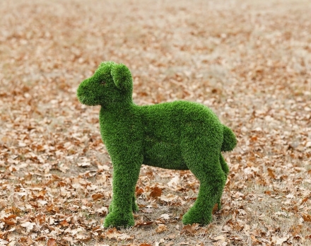 Топиари ягненок Луко - газон Deluxe, фото 2