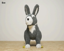 Топиари заяц Бертон, цветной - газон Eco Топиари заяц Бертон, цветной - газон Eco