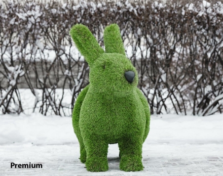 Топиари заяц Бертон, цветной - газон Eco, фото 7