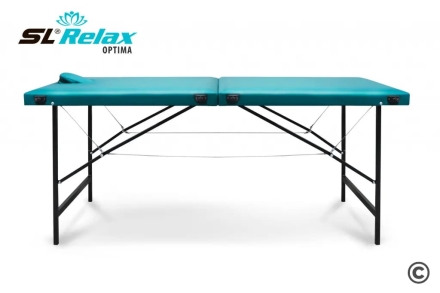 Массажный стол Relax optima бирюзовая кожа, фото 3
