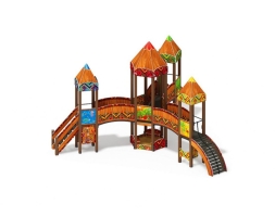 Детская игровая площадка Карандаши ДИК 2.26.04-01.С Н=1200, фото 3