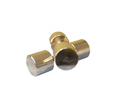 Гантель Barbell 10 кг неразборная фитнесс хром, фото 1