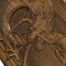 Нарды резные "Дракон", Ustyan