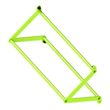 Перекладина треугольная D32-32-32, DHZ-1100 Перекладина треугольная D32-32-32, DHZ-1100