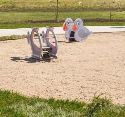 Качели на пружине Вертолёт КЧ043.00 для детской площадки, фото 4 Качели на пружине Вертолёт КЧ043.00 для детской площадки, фото 4