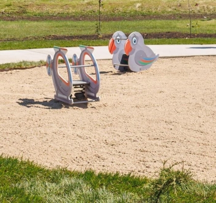 Качели на пружине Вертолёт КЧ043.00 для детской площадки, фото 4