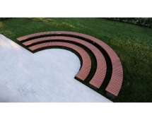 Амфитеатр Радиус без спинок, радиус 3-5 м