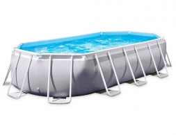 Бассейн каркасный Intex &quot;PRISM FRAME OVAL&quot; 26796NP (503х274x122см, эл.насос 220В)