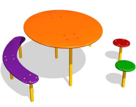 Детский столик Радость СП056 для игровой площадки, фото 1