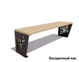 Банкетка Роза, Лиственница 1,2 м, фото 2