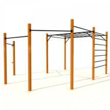 Оборудование для Воркаут ActiSteel S 2 для спортивной площадки Оборудование для Воркаут ActiSteel S 2 для спортивной площадки