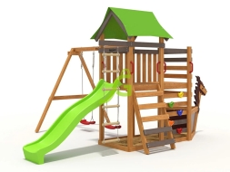 Детская площадка IgraGrad W3s, Сосна / Салатовый, фото 3