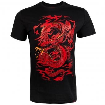 Футболка Venum Dragon's Flight Black/Red, фото 1