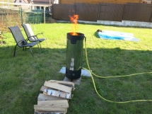 Автономный нагреватель для бассейнов Пеллетрон-D40  