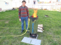 Автономный нагреватель для бассейнов Пеллетрон-D40  