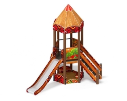 Детская игровая площадка Карандаши ДИК 2.26.01-01.С, Н=1200, фото 1