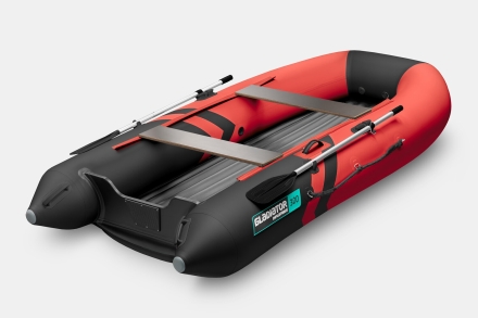 GLADIATOR E 300 SL AIR SPORT Красно-черный моторная лодка ПВХ, фото 2