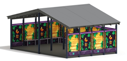 Теневой навес (Майя) - МФ 70.6.4-06, фото 1